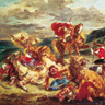 Eugène Delacroix, Chasse aux lions Eugène Delacroix, Chasse aux lions